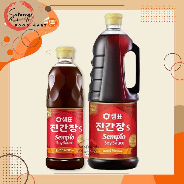 Sempio Soy Sauce Jin S Rich And Mellow 860ml 1 7l Lazada Ph