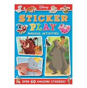 Disney Princess Sticker Play Activity Book With 60 Stickers & Activities For Learning For Kids
