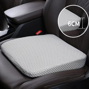 MUSCLEX Bông nhớ tổ ong Đệm nâng ghế ô tô Thoáng khí Lưới Đệm ngồi Thoải mái Dày lên Đệm ghế ô tô Cung Cấp Ô Tô