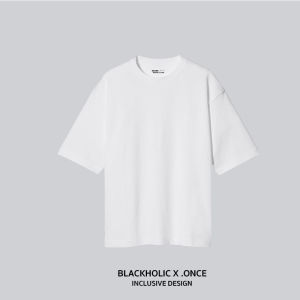 THEONCEPROJECT — Oversize T-Shirt ผ้า Cotton Comb 20 ทรงโอเวอร์ไซซ์ พร้อม Braille Tag ดีไซน์เฉพาะ