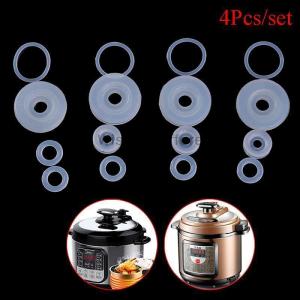 [COD] Wisdom-offere 4pcs electrical power pressure cooker valve parts float sealer seal rings safe
