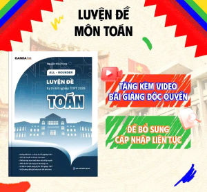 [All rounder] Sách Luyện đề môn Toán ôn thi THPT 2026 tổng ôn toàn diện