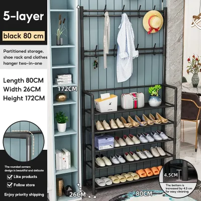 Sheeper 7 Layer Shoe rack simple multi-layer household economical dust-proof storage narrow entrance shoe cabinet