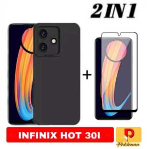 PROMO PAKET 2 IN 1 SOFT CASE PRO CAMERA SILICONE FOR INFINIX NOTE 30 / INFINIX NOTE 30 PRO / HOT 30 / HOT 30I / ZERO 20 / HOT 20I / HOT 20 5G 2022
