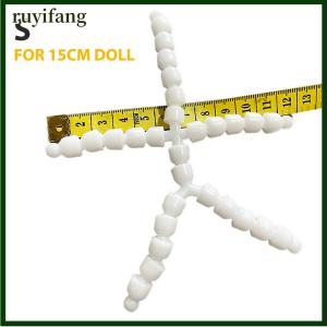 ruyifang 20/15ซม.ตุ๊กตาโครงกระดูกข้อต่อตุ๊กตาของเล่น DIY ซ็อกเก็ตชิ้นส่วนตุ๊กตา Armature ยืดหยุ่น