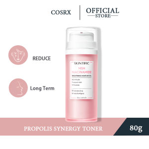 SKINTIFIC MSH Niacinamide Brightening Moisturizer Gel 80g Fades Dark Spot Whitening Moisturiser Barrier Repair Cream | Brighten skin tone | Reduce pigmentation | Alleviate redness