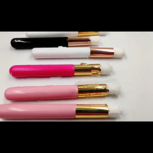 10 Miếng Lash dầu gội đầu bàn chải lông mi nối dài mũi lỗ chân lông mụn đầu đen bàn chải làm sạch mặt làm sạch sâu bàn chải rửa