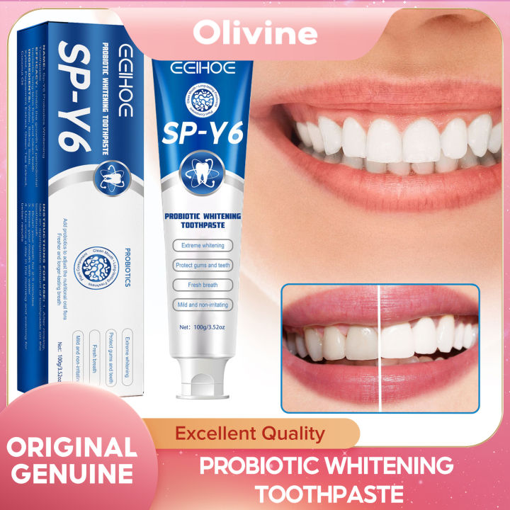 Eelhoe Probiotic Toothpaste Cleans Tooth Stains Refreshes Breath ...