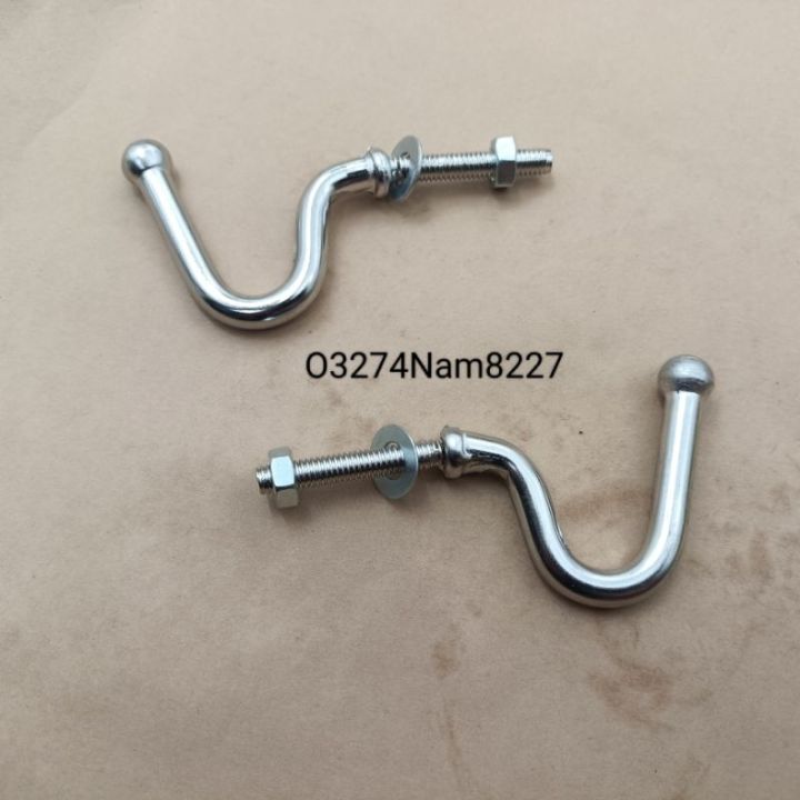 Cặp móc treo đồ inox xe DREAM, WAVE, FUTURE....