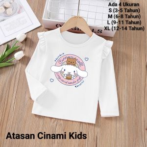 atasan anak perempuan/Atasan Cinami Kids 3-14 Tahun Matt Babyterry