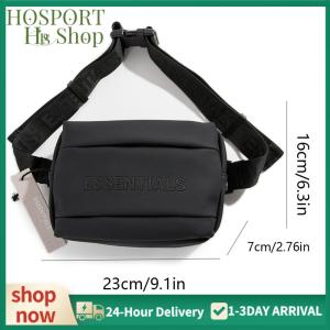 【HPS】 กระเป๋าหน้าอก PU Fashion Fanny แพ็คสายรัดปรับได้ถุงสบาย ๆ ถุงสบาย ๆ