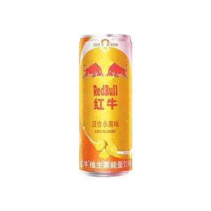 *RARE* Red Bull Passion Fruit + Mixed Fruit Flavour Zero Sugar Energy Drink [Product from China]