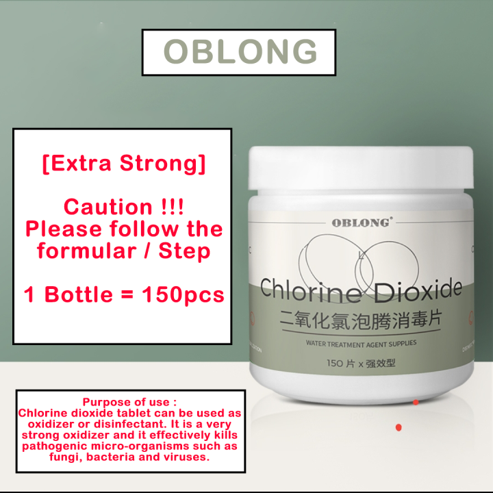 Oblong Chlorine Dioxide Aquarium Medicine Fish Fungus Kill Bacteria