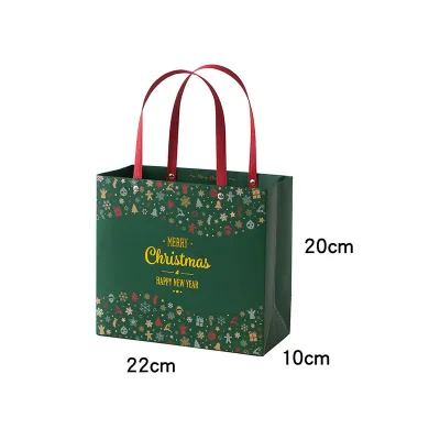 Christmas Paper Bag | shopping bag | Gift Bag | Xmas paper bag | Present wrapper | Christmas Packaging