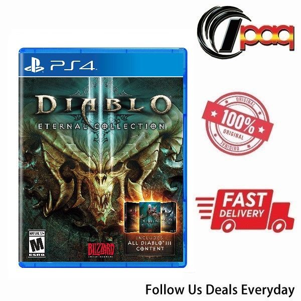 Set Primal Per Cacciatore Di Demoni Diablo 3 - Pacchetto 4x NON MODDATO