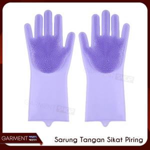 Sarung Tangan Cuci Piring Magic Silicone Cleaning Gloves Anti Panas