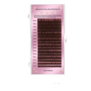 nagaraku brown / coklat bulumata eyelash extension warna coklat / bulumata nagaraku brown