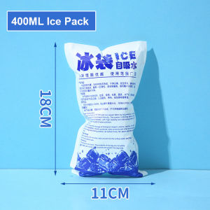 Self-priming Ice Pack Reusable Gel Ice Pack for Cooler Box Ice Sports Injury/Keep Cool Drinks/Refrigerate Food Keep Fresh