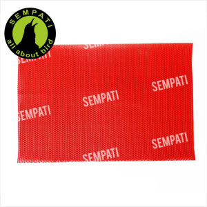 SEMPATI Keset Karpet Pvc Anti Slip Selip 40x60 S Type Jaring Karpet Alas Sangkar Kandang Hewan Kucing Anjing Kelinci Hamster Sugar Glider Tikar Karpet Keset Kaki Keset Bihun