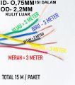KABEL OTOMOTIF 15m MOBIL MOTOR  (5 WARNA). 
