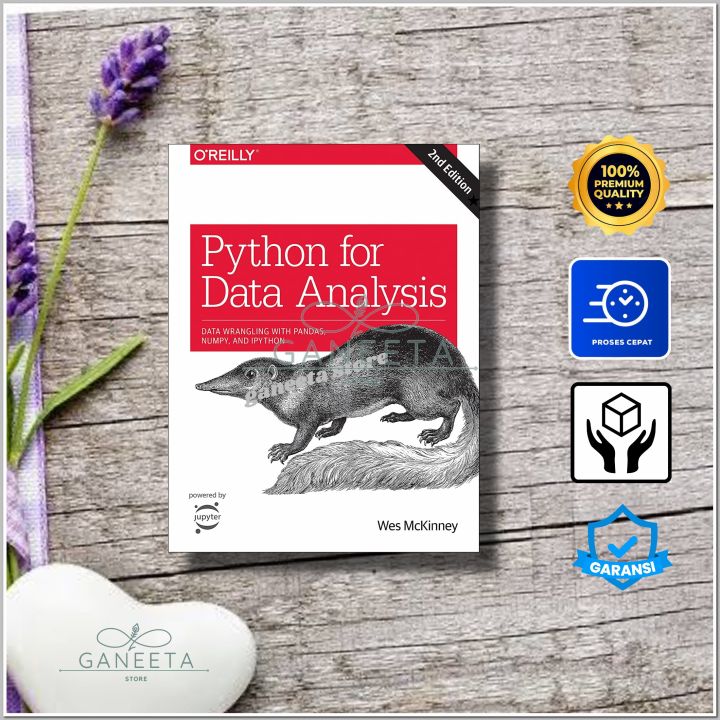 [Hard Cover] Python For Data Analysis by Wes Mcinney - bahasa inggris ...