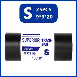 100pcs trash bag Garbage bag makapal Black thicken for Home Office Kitchen Use