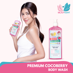 Rejuviant Ph Premium Cocoberry BodyWash with Arbutin and Bearberry Extracts - Whitening Papain Enzyme and Moisturizing Glycerin 500ml
