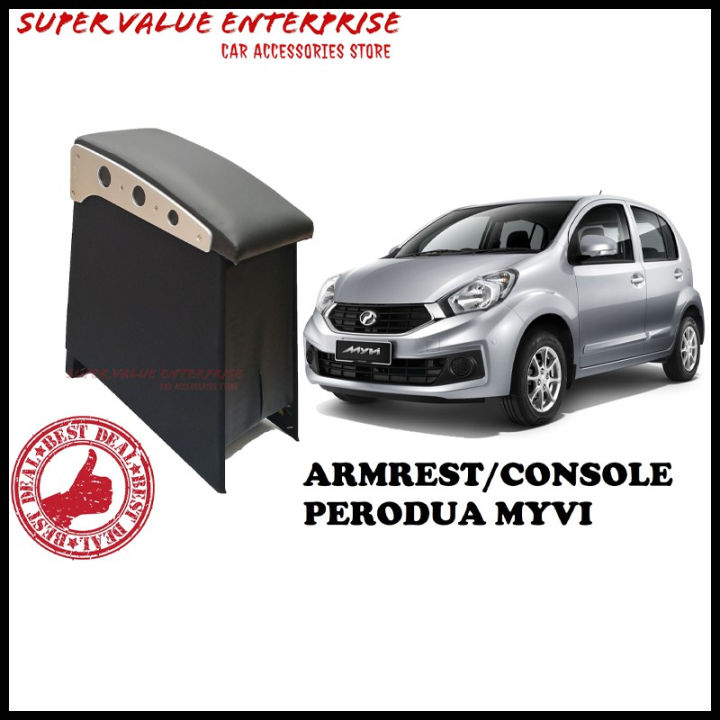 PVC Side Car Armrest Arm Rest For Perodua Myvi Lazada