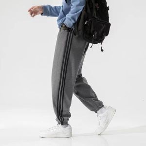 พร้อสมส่งกางเกงขายาวลำลองผู้ชายกางเกงแฟชั่นผู้ชายหลวม M-5XL