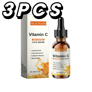 new Vitamin C Face Serum Vegan Brightening Radiance Essence For Improve Dullness Even Skin Tone Hydrating Antioxidant Serum hot