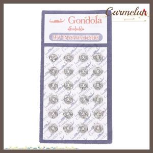 [Carmelun] 24Pcs Mini Button Buckle for DIY 1/6 Doll Clothes Invisible Snap Sewing Parts