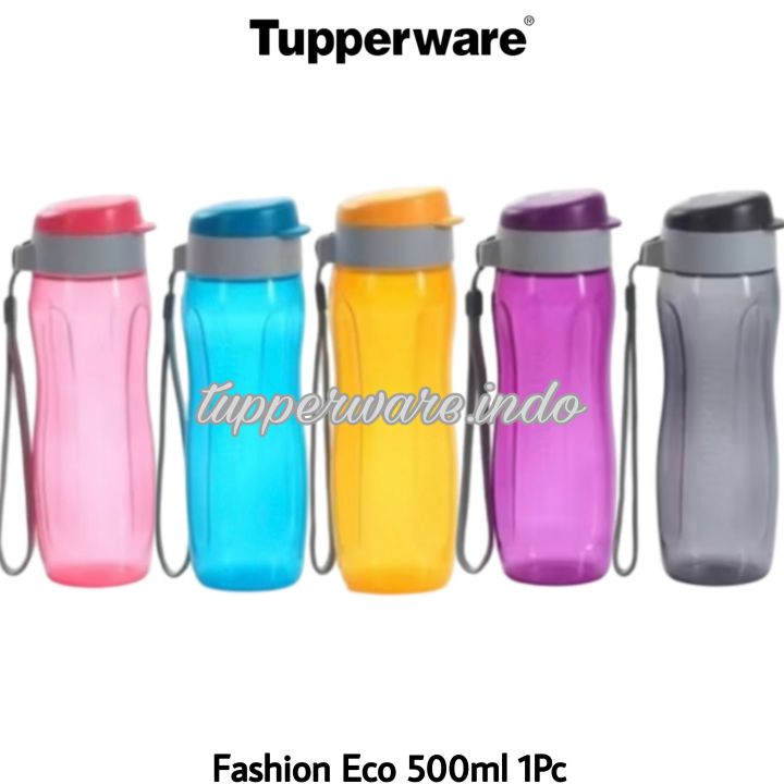 Tupperware Fashion Eco Bottle 500ML 1pc ecer wadah air 500 ml tempat botol minum anak bekal murah tumbler