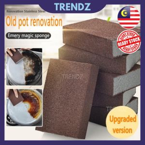 TRENDZ Nano Emery Magic Sponge Eraser Rust Remover Brush Dish Pot Cleaning Descaling Clean Pembersih Magik Span