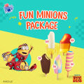 Fun Minions Package (Paket) - Es Krim / Ice Cream Wall's new. 