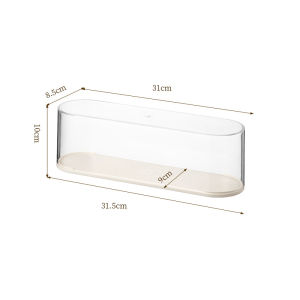 Display Case for Collectibles Assemble Clear Box Alternative Glass Case for Display Organizing Toys