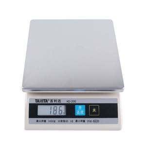 Japan Tanita kitchen precision electronic scale called small home desktop food baking electronic scale KD-200 high precision commercial electronic scale