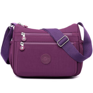 MORNA Women Shoulder Bag Handbag Nylon Waterproof CrossBody Bag Ladies Messenger Bag