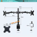 Giá Treo Màn Hình - Giá Treo 2 Màn Hình Arm Monitor - Xoay 360 Độ - M052. 