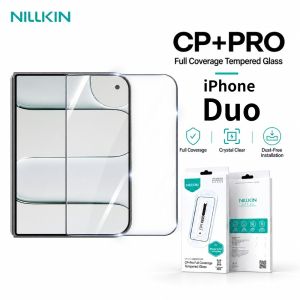 NILLKIN Tempered Glass For iPhone Duo Fold Protector Film Anti-Fingerprint Oleophobic Coating FM5003