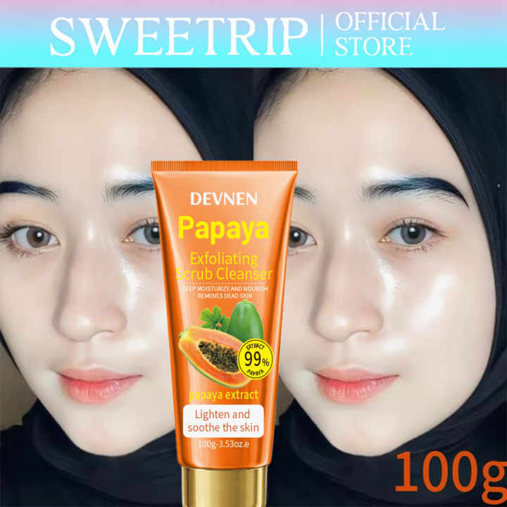 Sabun papaya facial foam brightening - Cleanser wajah Papaya Whitening ...