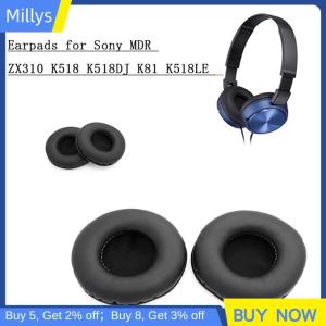 Millys Miếng Đệm tai nghe cho Sony MDR- ZX310 k518 k518dj K81 k518le nc6 tai nghe thay thế miếng đệm tai mềm Bộ nhớ bọt Phụ kiện tai nghe
