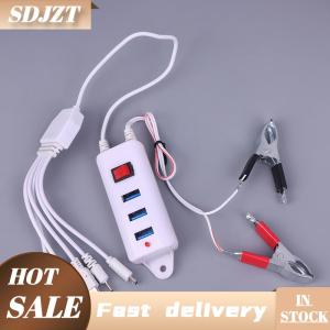 SDJZT 3USB Clip With Switch Charger Mobile Phone Charger USB Interface Universal Battery Mobile Phone Charger