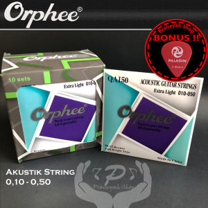 Senar Gitar Akustik String 010 Orphee QA150 Original QA 150