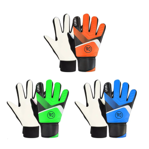 Football Goalkeeper Glove with Finger Protection NonSlip Soccer Goalie Gloves Goal Keeper Gloves for Kids Youth Adult