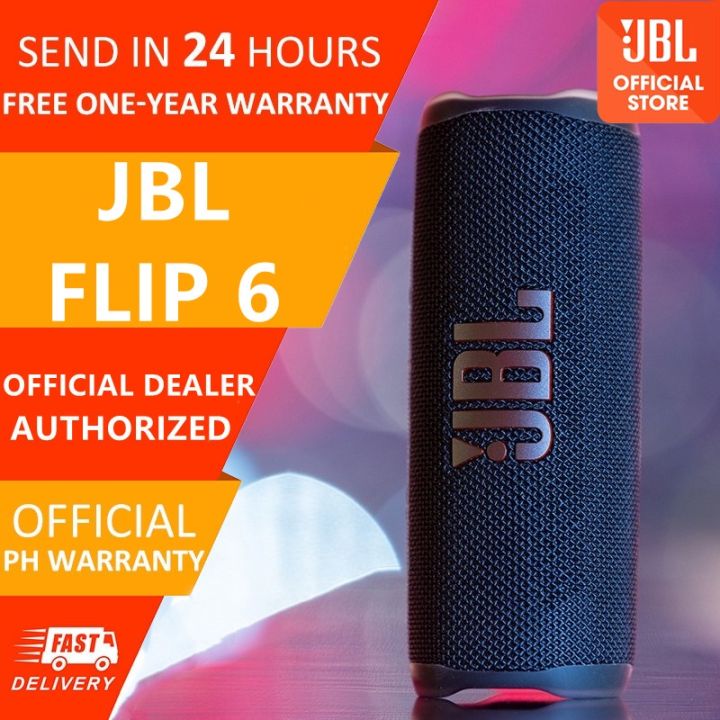 JBL Flip 6 Wireless Portable Bluetooth Splash Proof Speaker and USB ...