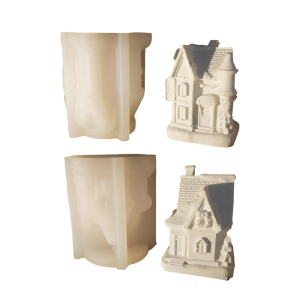 Delicate Castles Silicone Mold for Plaster Art Sturdy and Flexible Perfect for DIY Enthusiasts and Home Decoration