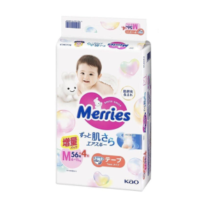 Merries Diapers Japan Upsize Version Tape Medium60x2 Tokyo