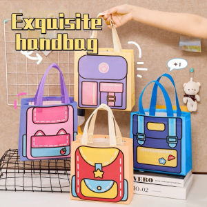 5PCS Childrens Birthday Gifts Bag Cartoon Snack Candy Lunch Handbag For Kids festival gift bag