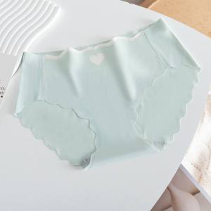MiWear Ice Silk Panty  High Quality Seamless Cute Seamless Panties Soft Underwear for Girl