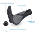 Shockproof Bike Handlebar Grips 22.2mm Ergonomic Bicycle Grips Non-Slip Soft Rubber Handlebar Cover End for Mountain Bikes Road Bicycles. 